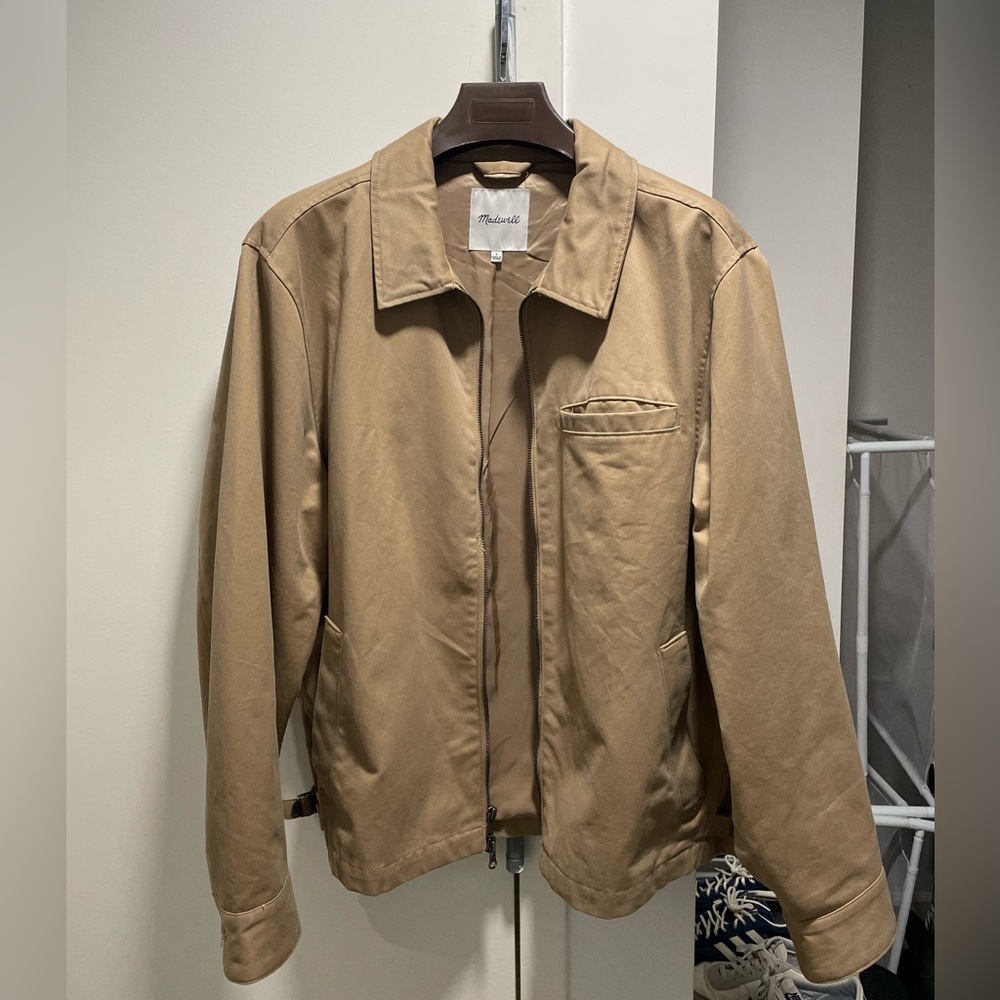 Madewell Tan Work Jacket- large
